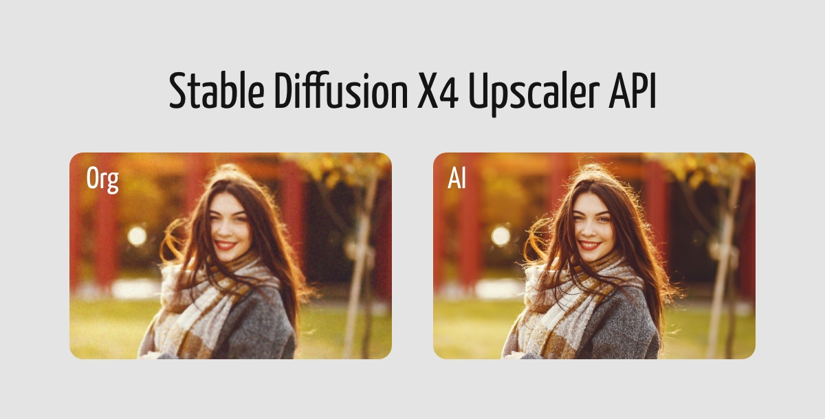 Stable Diffusion X4 Upscaler API