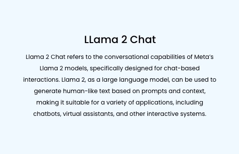 LLama 2 Chat 